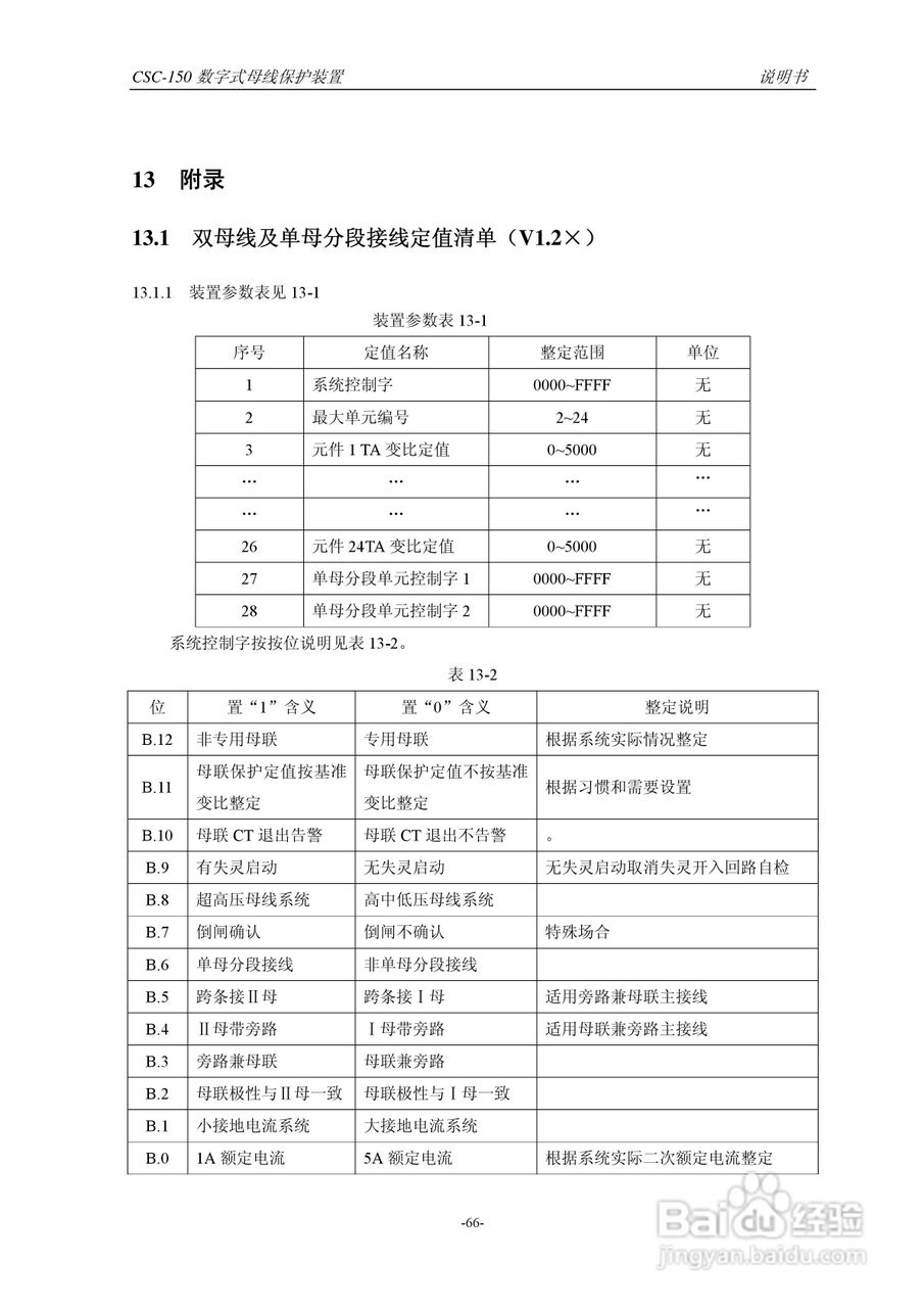 四方CSC-150数字式母线保护装置说明书:[8]
