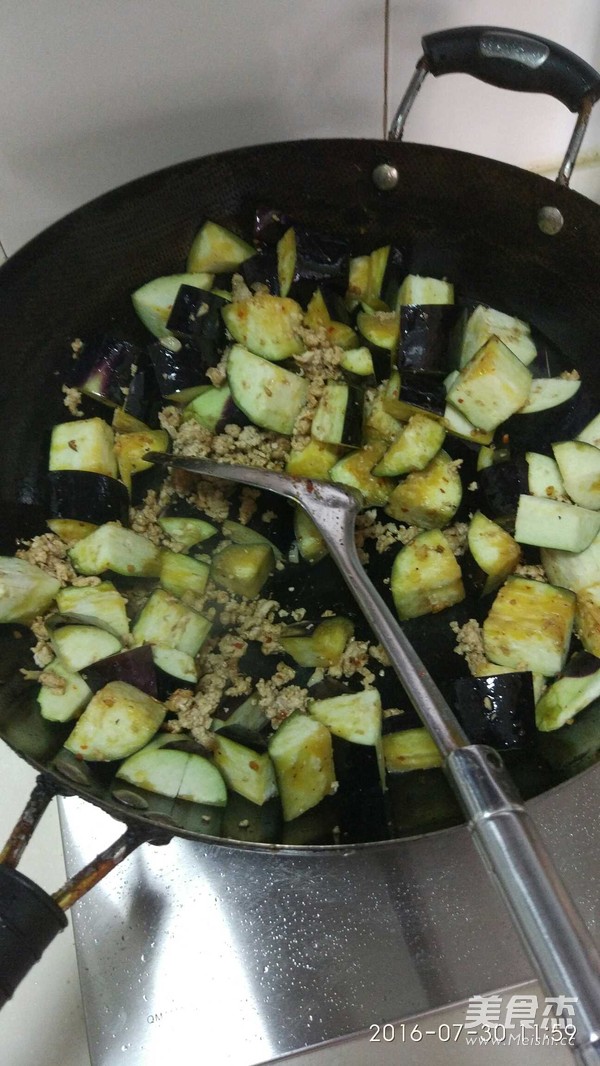肉末茄子的做法