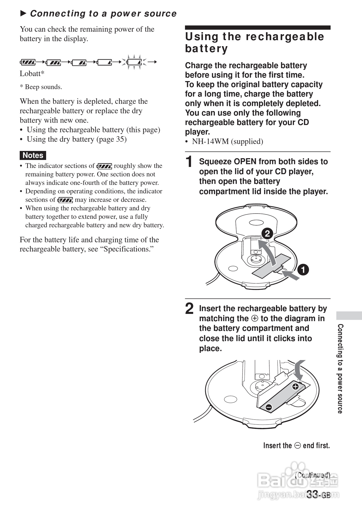 SONY DNE900LS随身听使用说明书:[4]