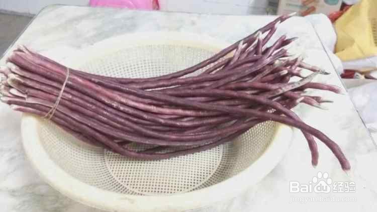 炒红豆角的做法