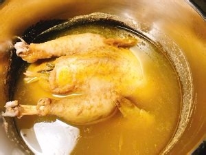 鸡汤面|鲜嫩咸香鸡油