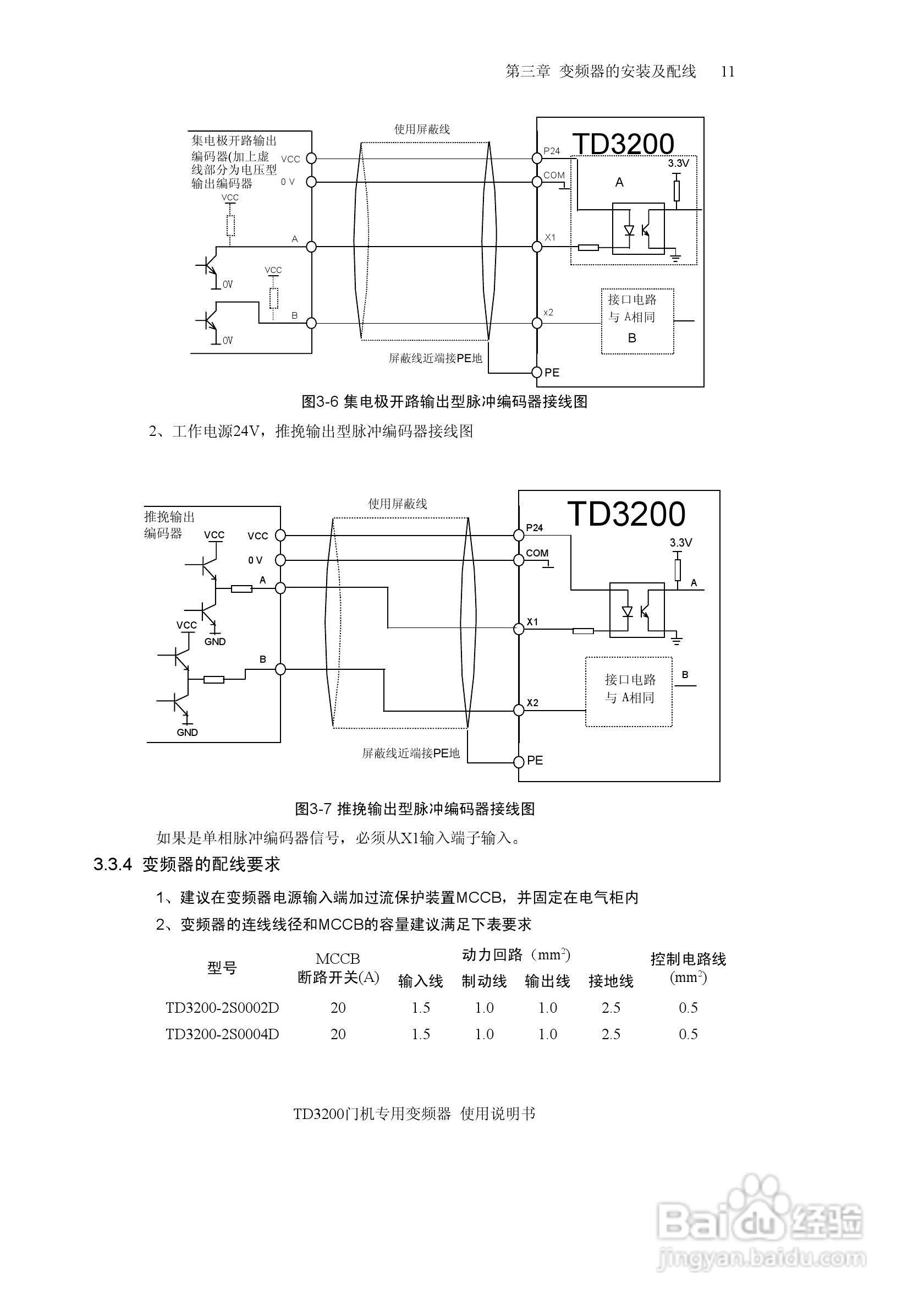 艾默生的门机控制器TD3200说明书:[2]