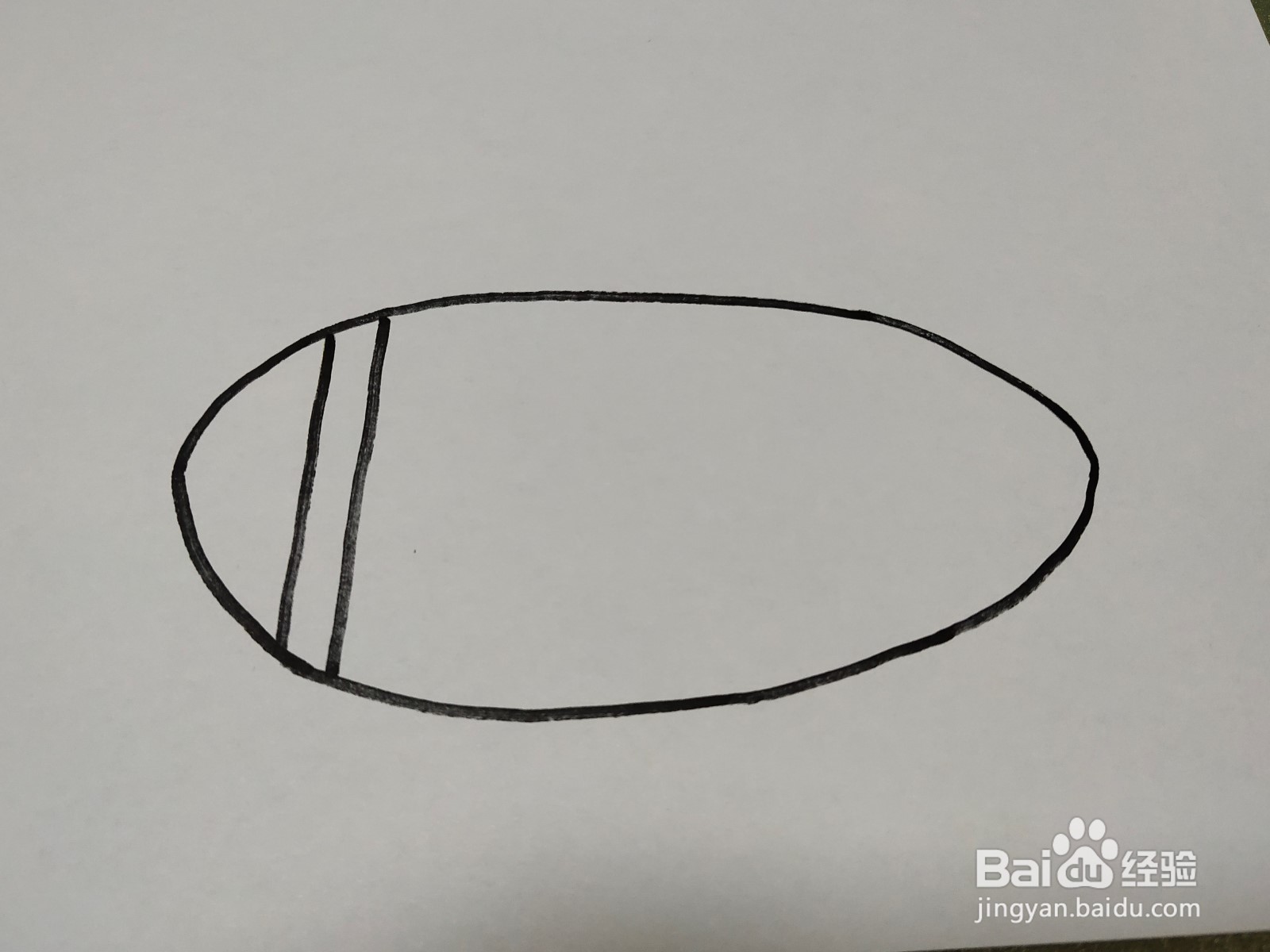 潜水艇的简笔画