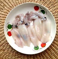 黄椒蒸豆腐鱿鱼