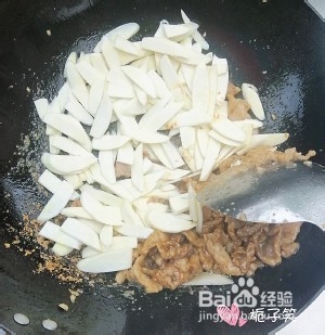 食补养生笋子肉片的做法