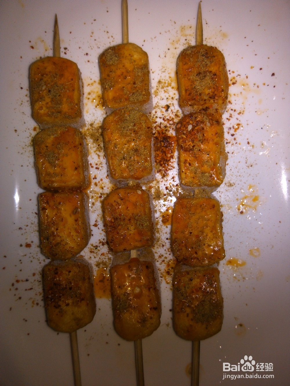 干净卫生唇齿留香的微波炉爆烤红油香辣鱼豆腐