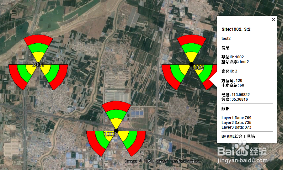 KML综合工具箱:通信基站扇区插件详解及使用方法