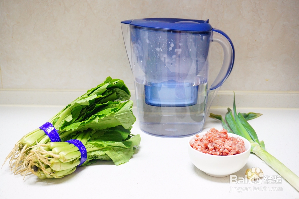 味美鲜香的小白菜肉丸汤