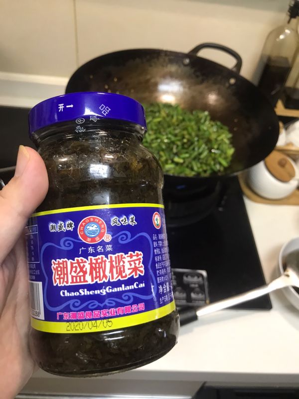 榄菜肉末四季豆