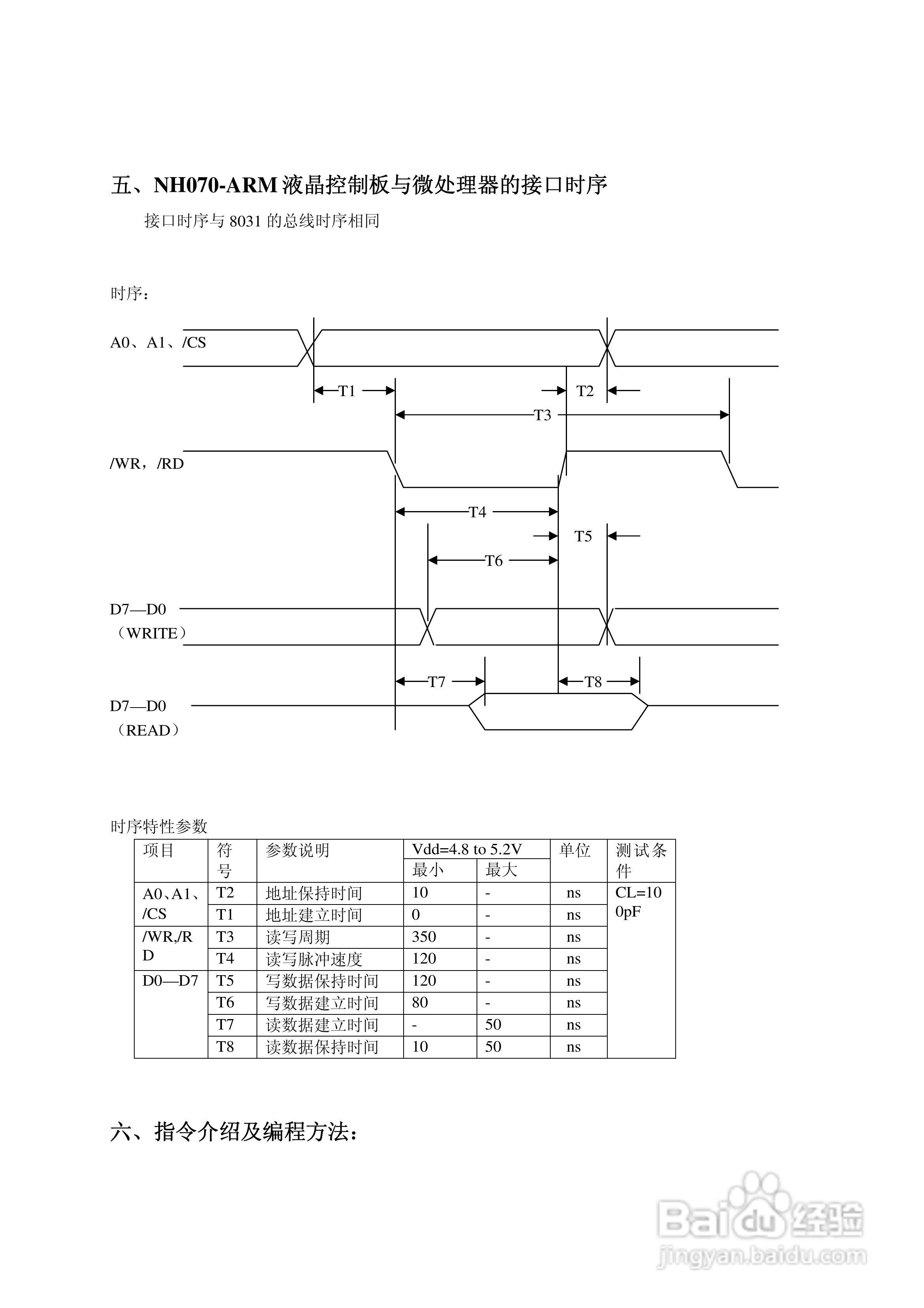 NH070-ARM彩色液晶显示控制模块使用说明书:[1]