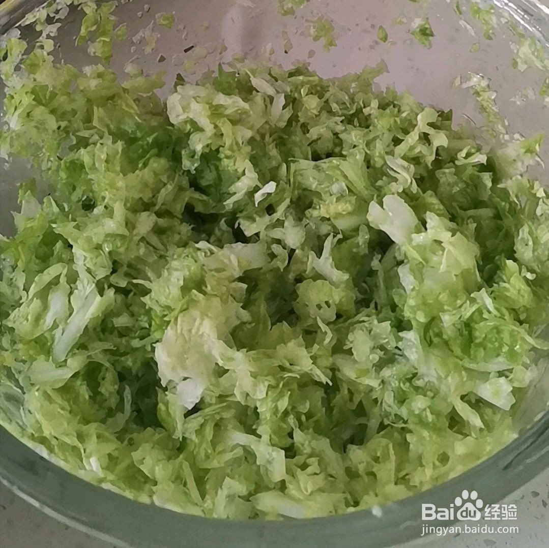白菜翡翠饺子的做法
