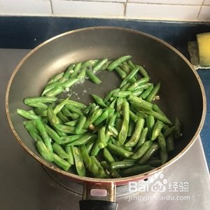 食补佳品清炒四季豆的做法