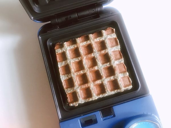 花生黑芝麻华夫饼