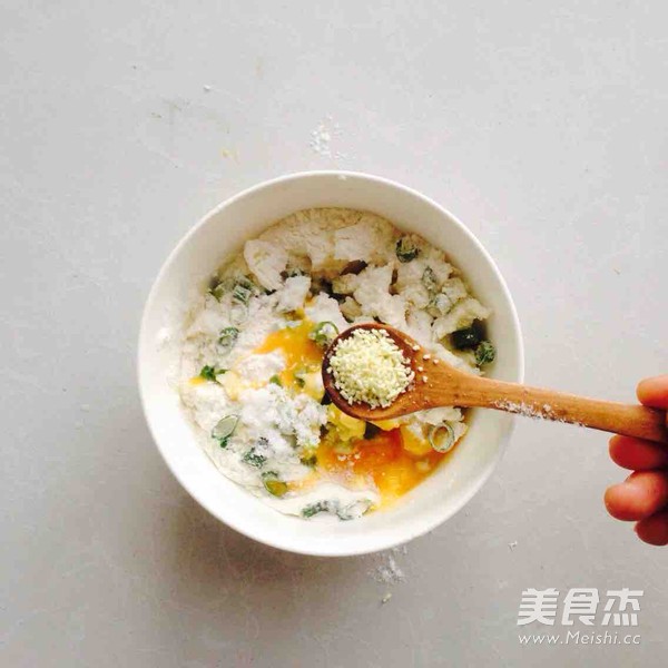 秋葵松饼的做法