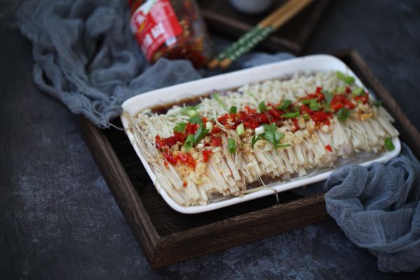 蒜蓉粉丝金针菇