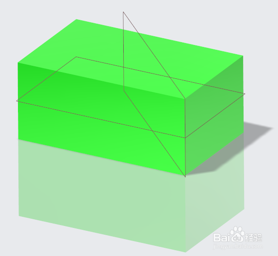 Creo基准平面创建方法之中间平面