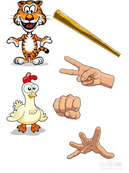 老虎棒子鸡怎么玩手势