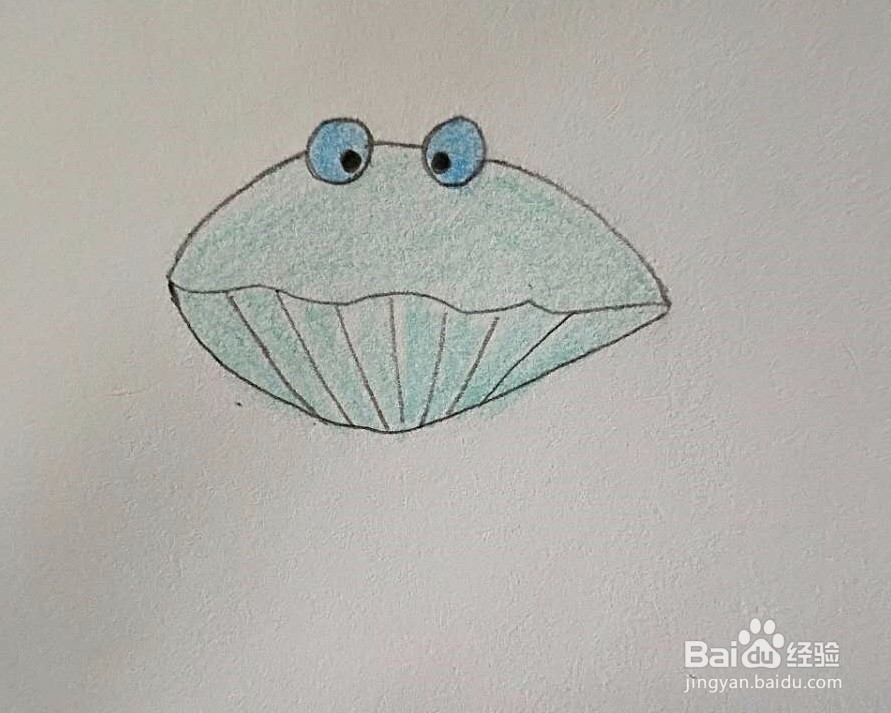 简笔画-怎么画贝壳