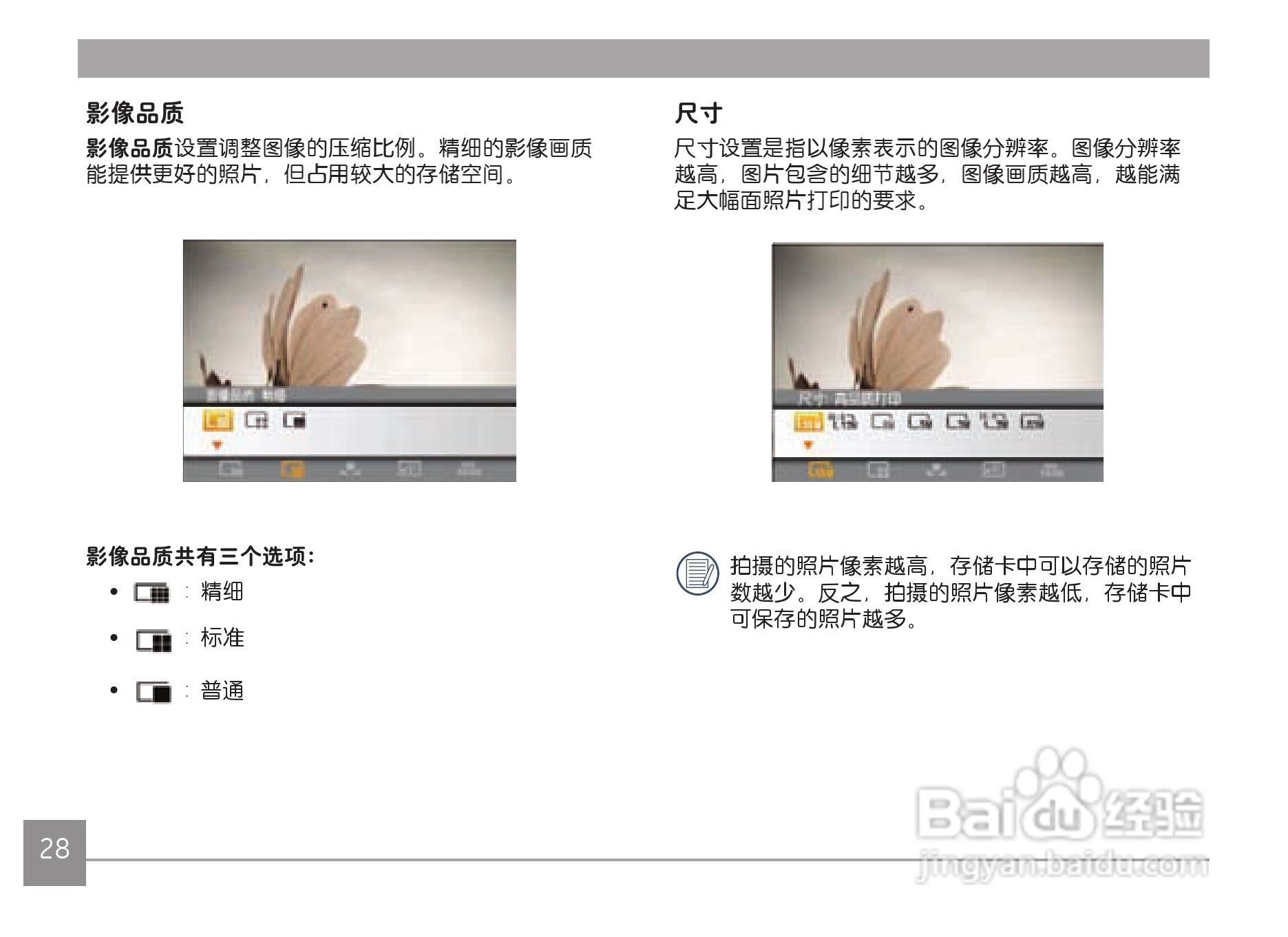 GE通用X500数码相机说明书:[4]
