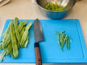 教你怎么做扁豆肉丝拌面