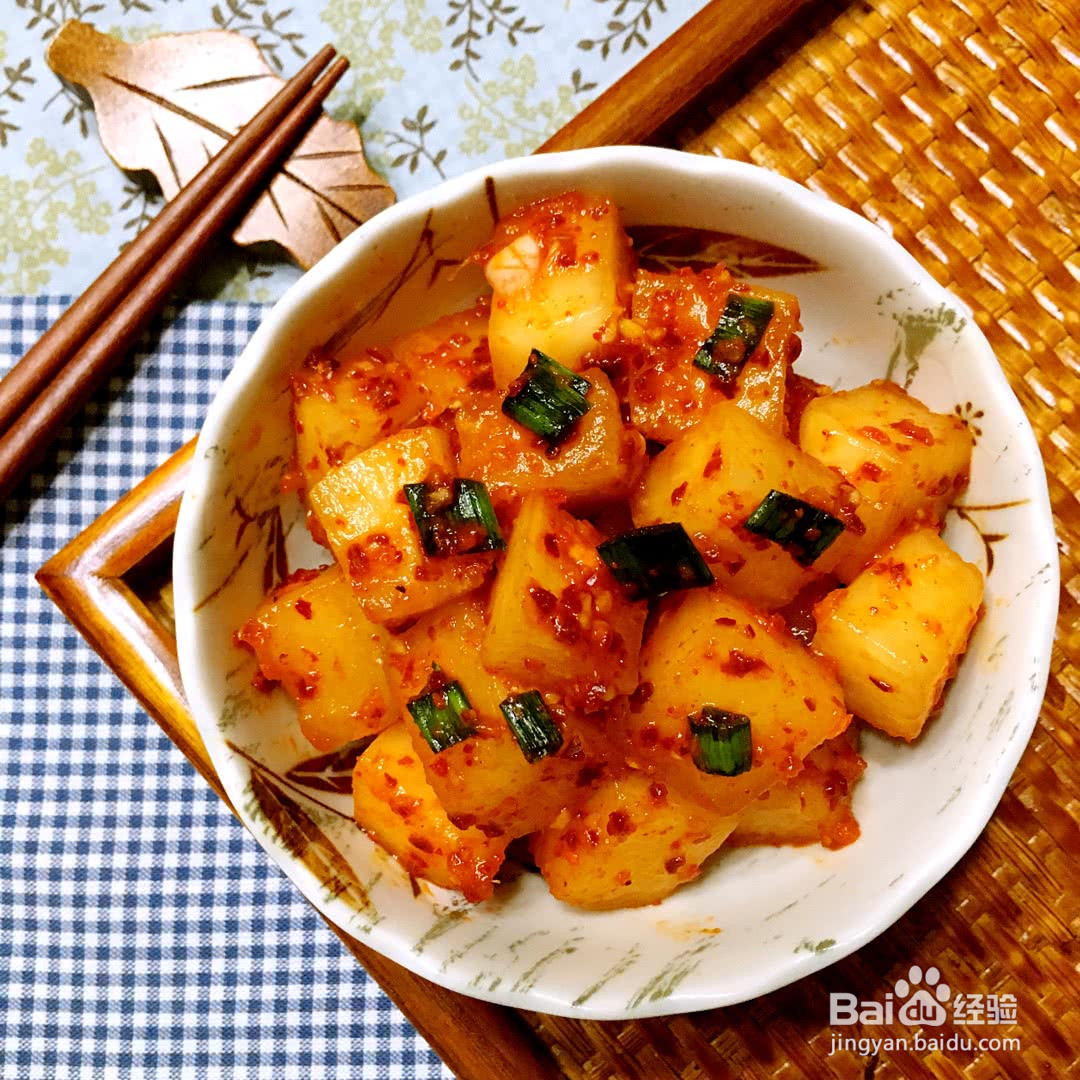 韩式萝卜泡菜的做法