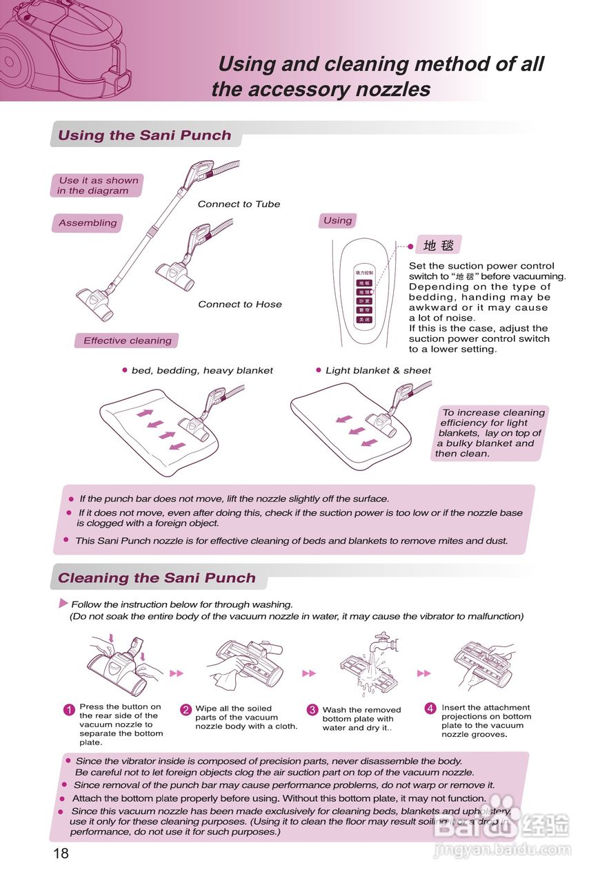 LG VC3116GHTV吸尘器说明书:[2]