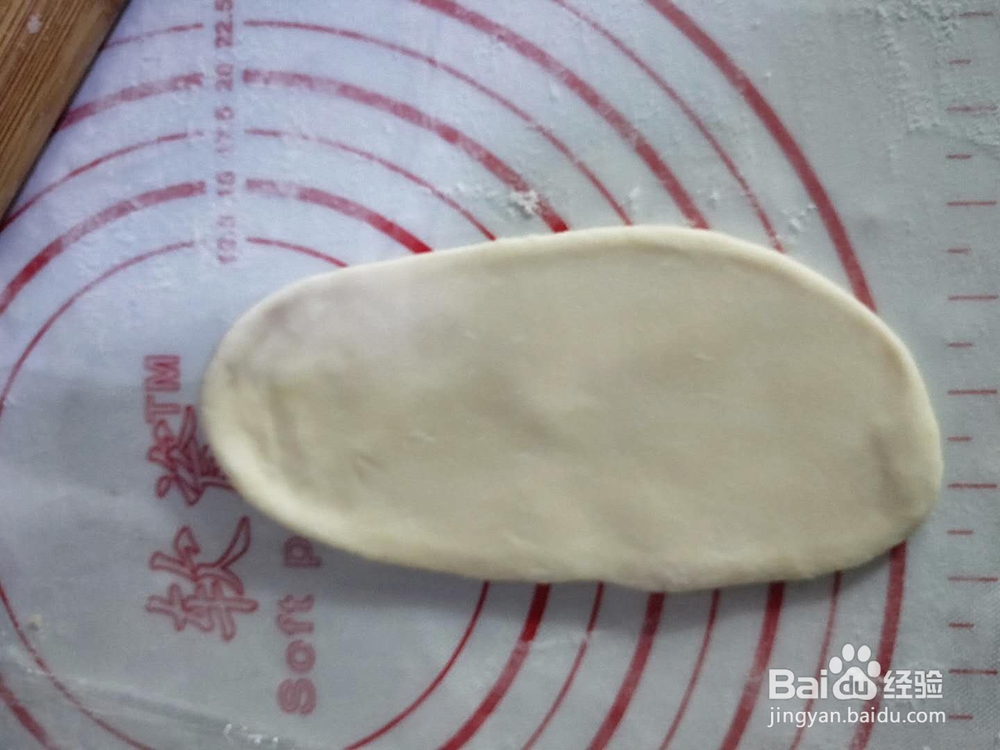 豆沙馅的酥饼