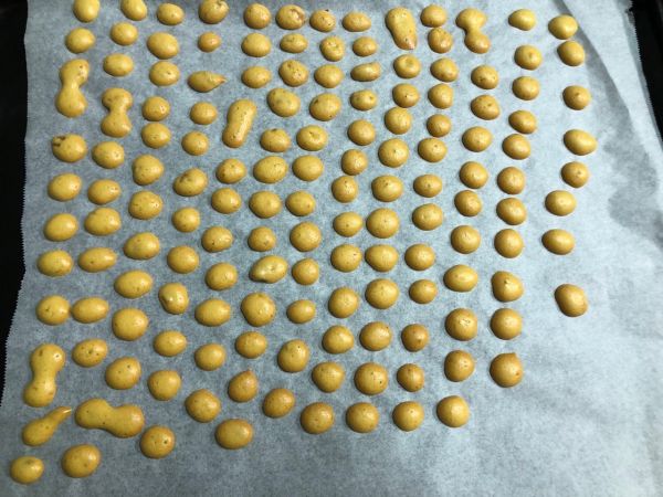 无糖微甜红枣蛋黄溶豆