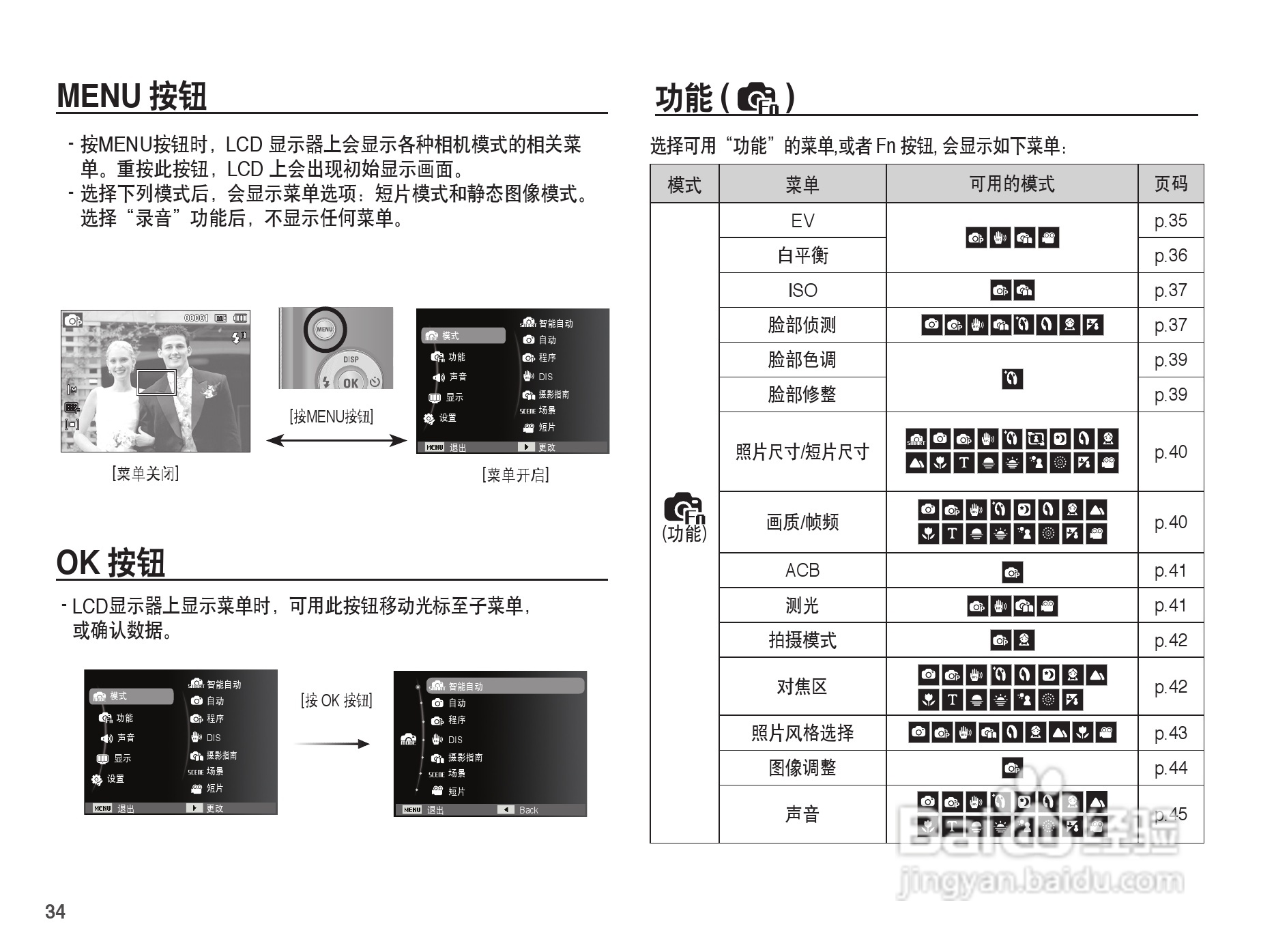 三星ES20数码相机使用说明书:[4]