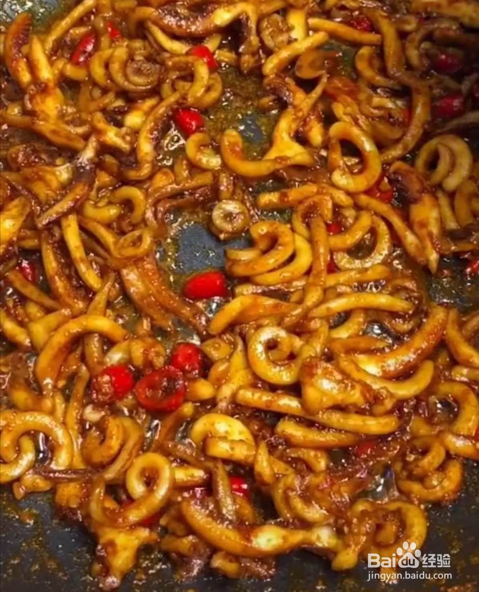 爆炒鱿鱼怎么做?