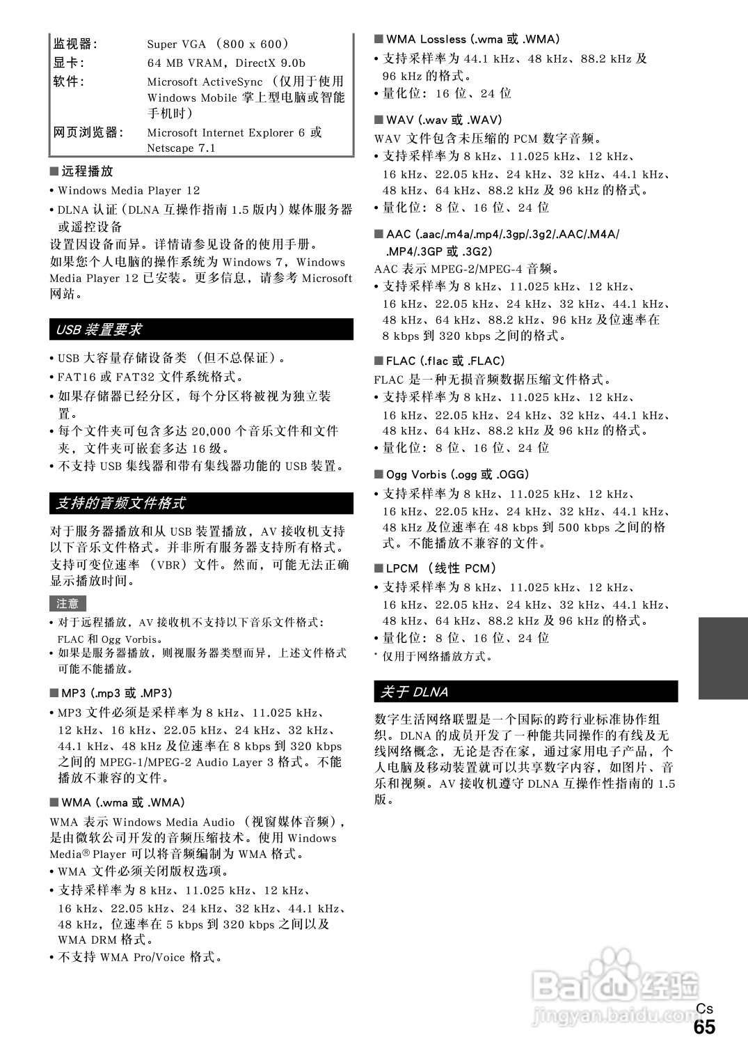 安桥TX-NR509接收机使用说明书:[4]