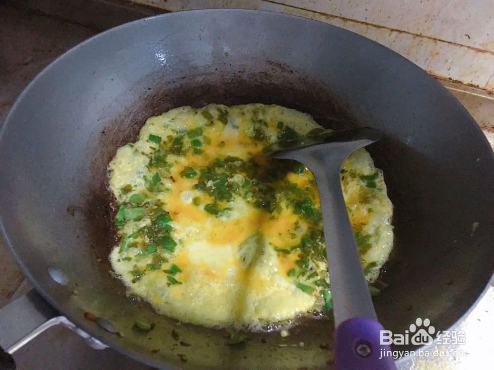 碎青椒炒鸡蛋