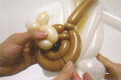 魔法气球造型系列之气球卡通流浪歌手（下）