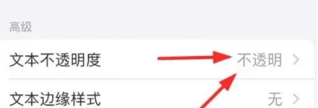 iPhone14怎么设置系统文本的不透明度