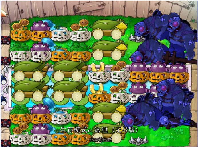 《植物大战僵尸》泳池无限版在开始怎么玩