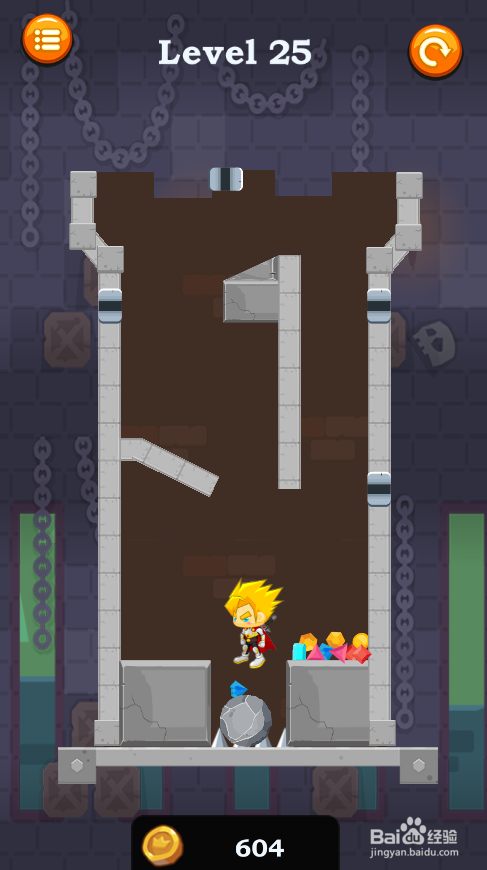 如何通过Caio Hero Rescue的Level 25？