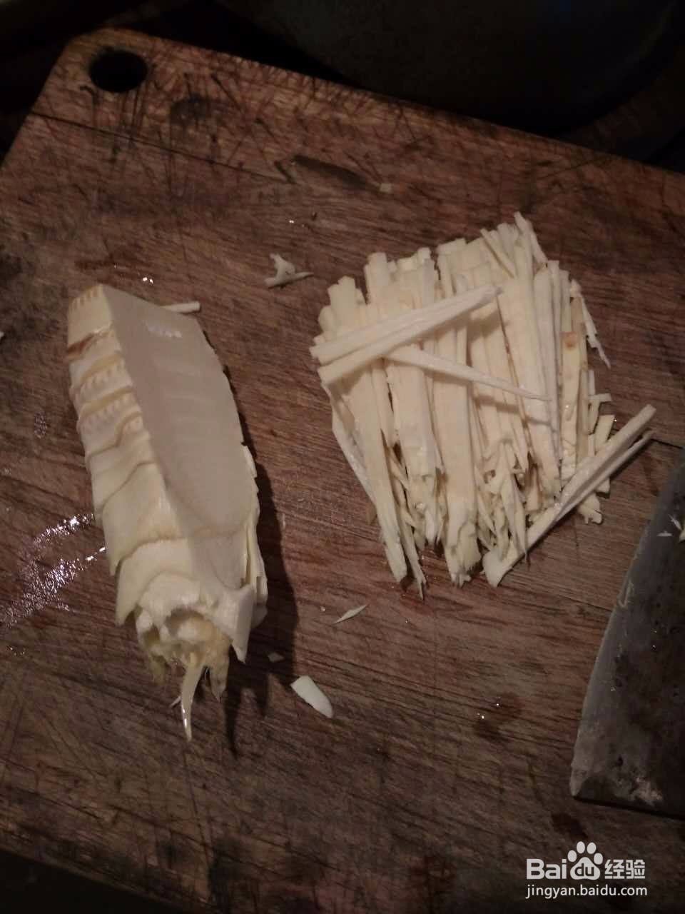 炒鲜丝的做法哦
