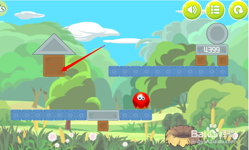 小游戏泡泡鸟历险记4第6关