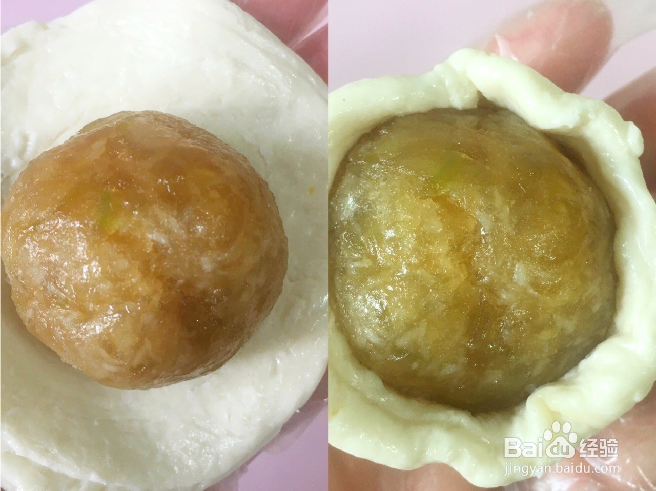 懒人手抓饼版老婆饼