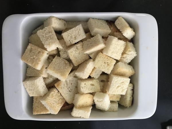 焗布丁吐司#在家打造INS风美食#