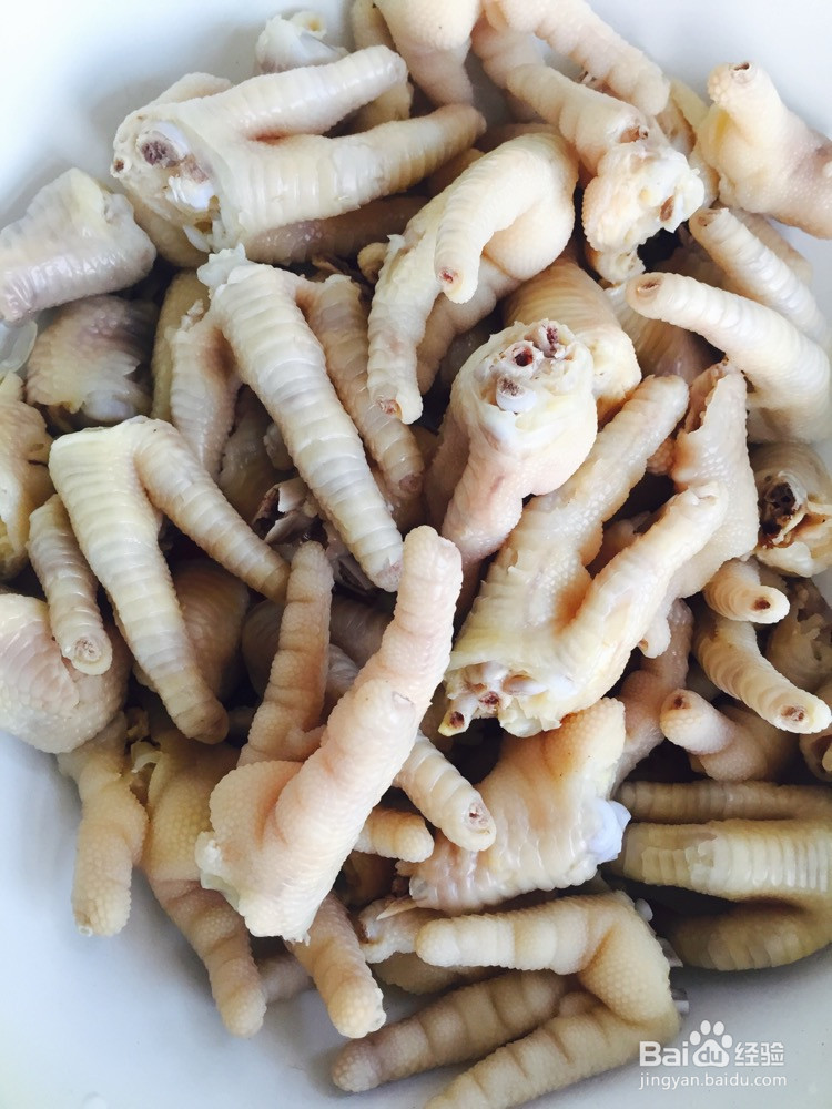 普洱茶韩式鸡爪的做法