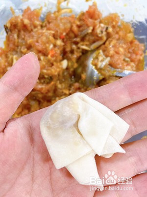 蟹黄虾仁小馄饨的做法
