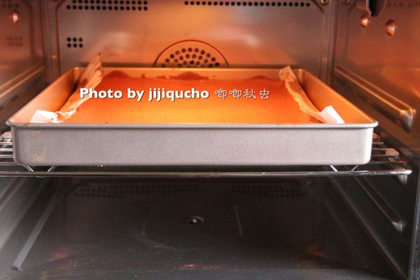 可可蓝莓果酱千层蛋糕