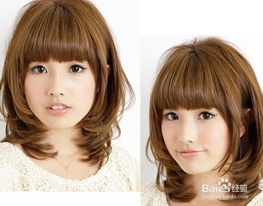 不同脸型选对齐刘海 为你的颜值加分