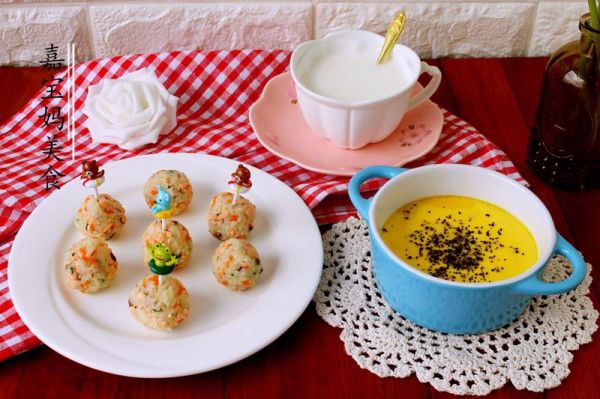 三文鱼蔬菜饭团