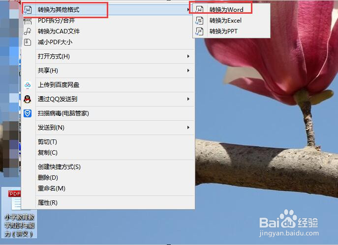 PDF文件如何转换成word文档？