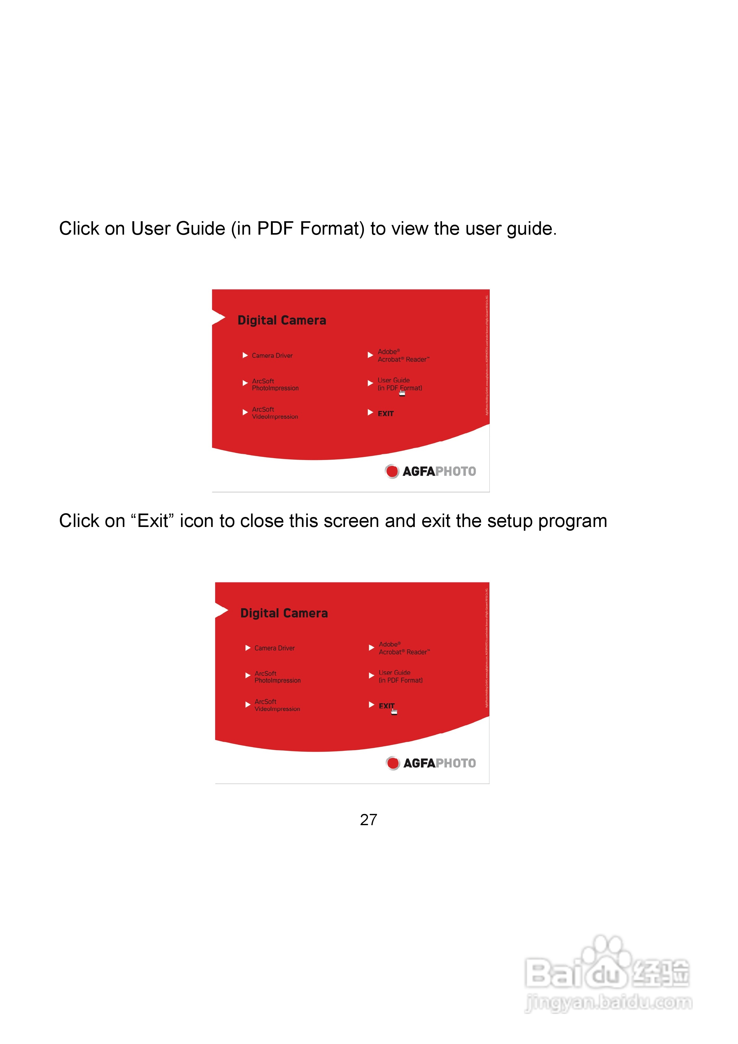 爱克发AgfaPhoto DC-302数码相机使用说明书:[3]