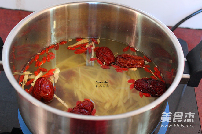 红枣桂圆枸杞茶