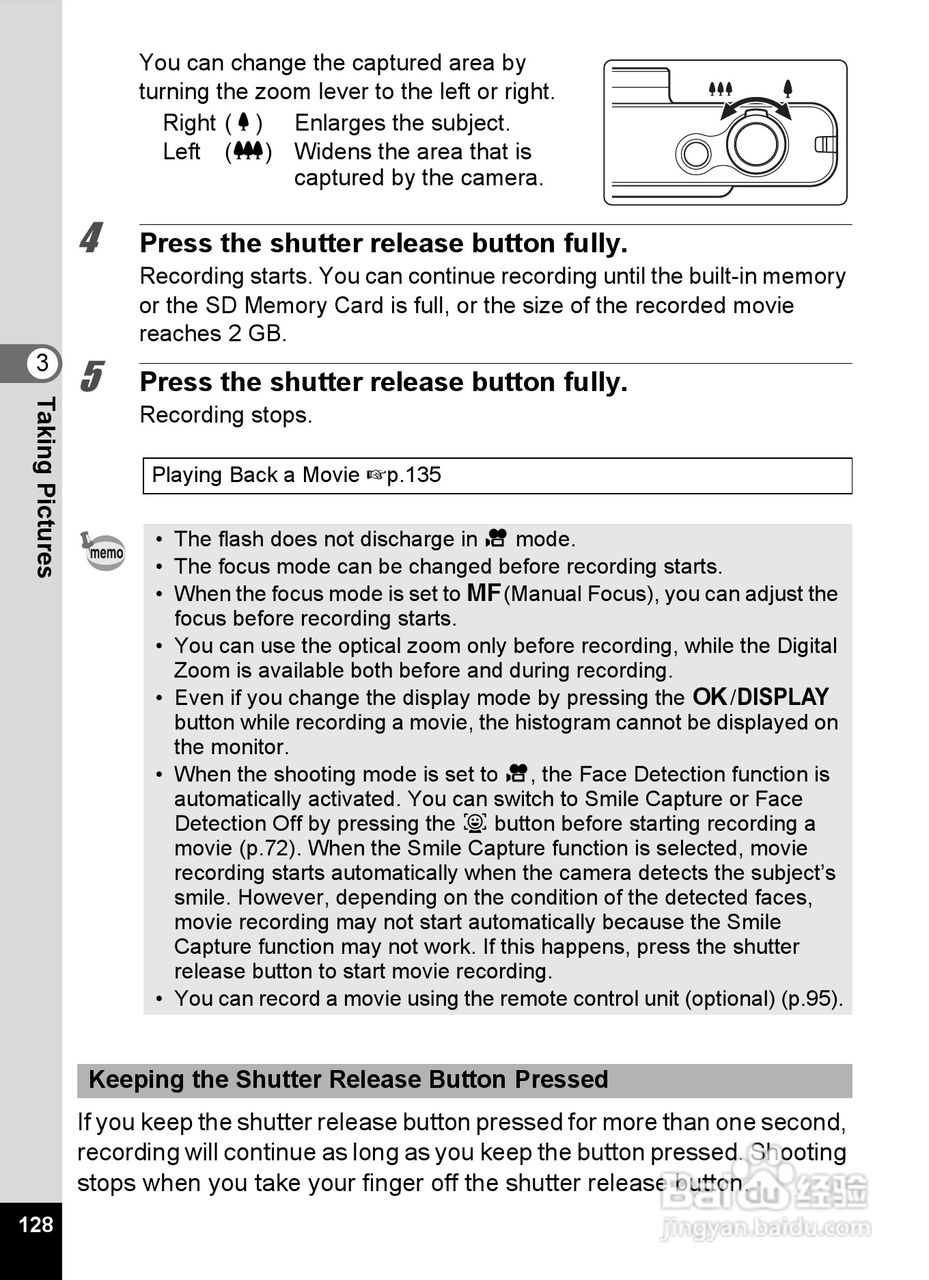 宾得Optio RZ18数码相机使用说明书:[13]