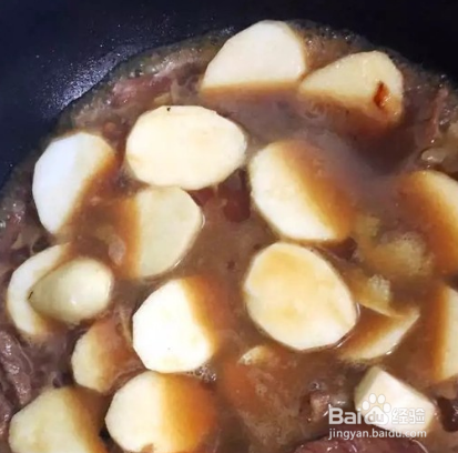 山药炖肉的做法